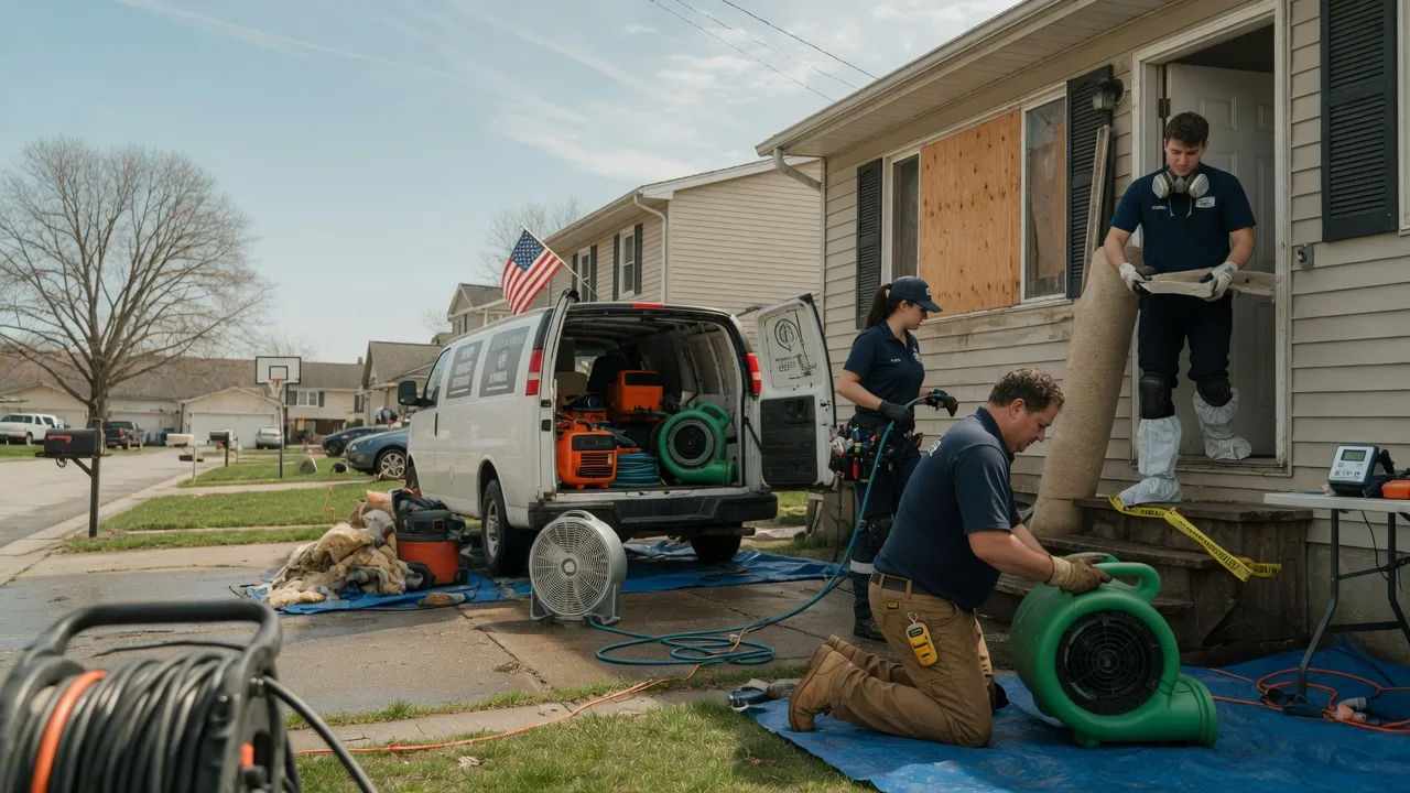 Water Damage Restoration in Holly Springs, MS near me